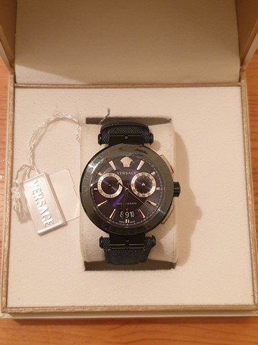 Versace aion chronograph watch - versace,
