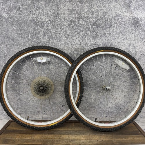 Vintage araya 26in wheelset - 7x,