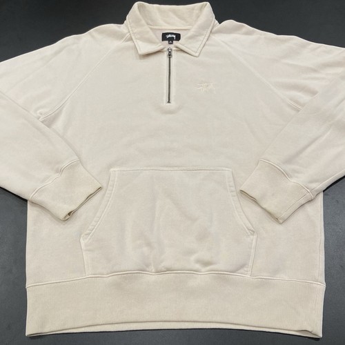 Stussy polo zip - polo, fleece
