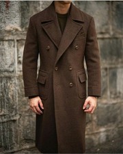 Military Wool Overcoat