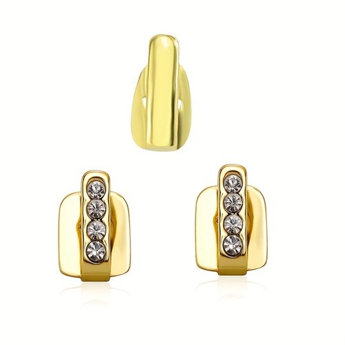 3pcs shiny zircon - 3pcs,