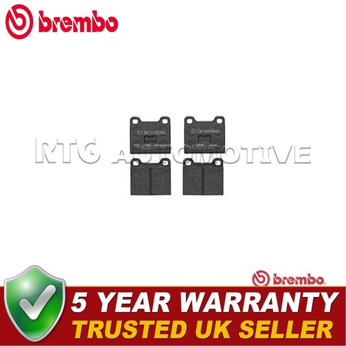 Brembo front rear brake pads - rear,