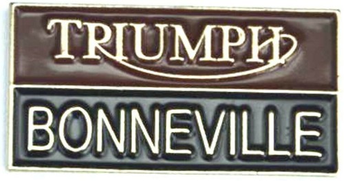 Triumph bonneville logo metal - triumph,