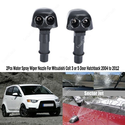 Spray wiper nozzle - nozzle, for