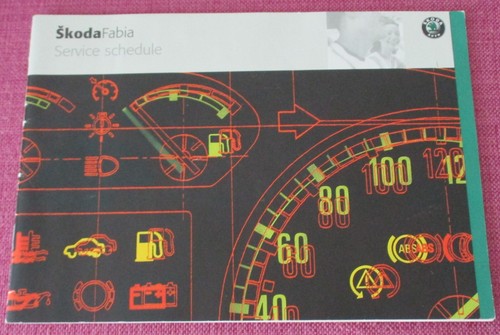 Skoda service book with - skoda,