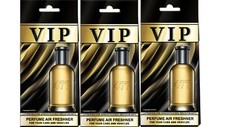 3 X 477 PREMIUM FRAGRANCED VIP CAR HANGING  AIR FRESHENER      BOSS