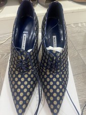 Stunning Manolo Blahnik Blue &