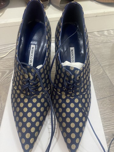 Stunning manolo blahnik blue - stunning,