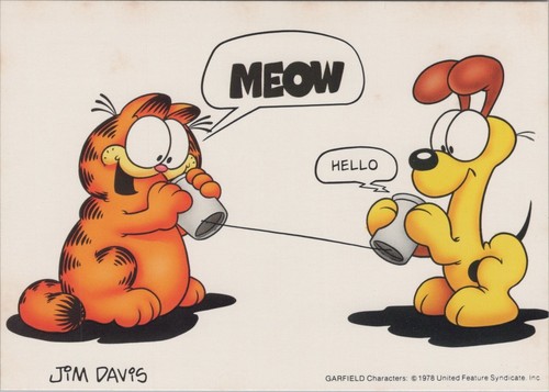 Garfield cat odie dog - garfield,