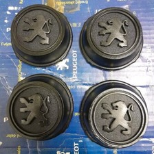 4 Peugeot 106 Rallye Steel Wheels Plastic Centre Caps S1 S2 Series 1 2 205 Rally