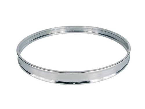 Bass drum hoop chrome plated - drum,