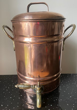 Large Antique Copper & Brass