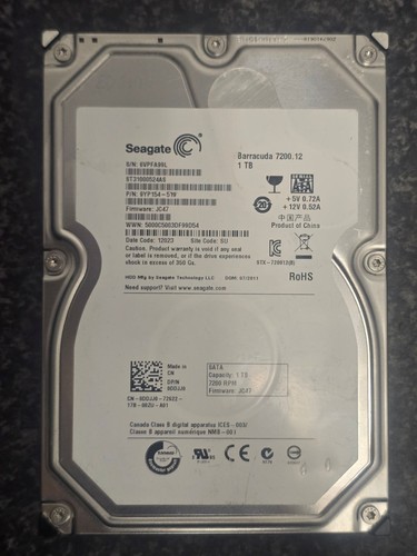 Seagate barracuda 7200 - barracuda, 7200.12