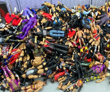 Various WWE Figures Wrestling