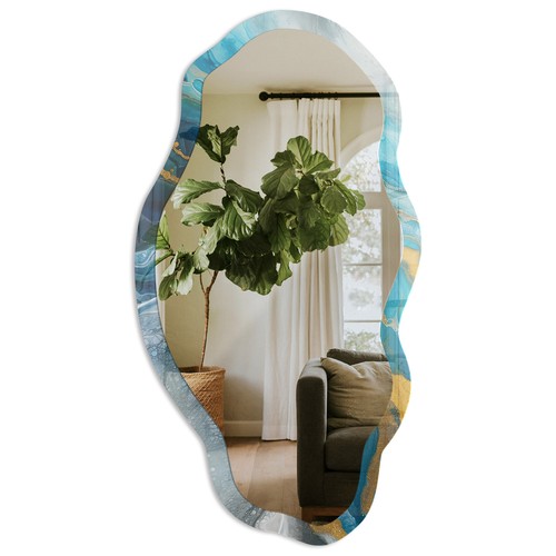 Irregular wavy full - wavy,