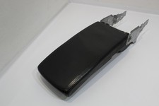 VW Passat 3C B7 Black Centre Console Leather Armrest with Phone Cradle