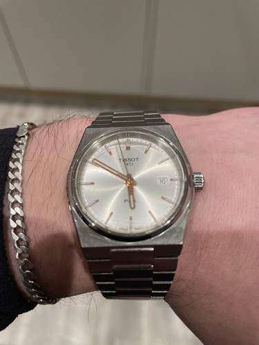 Tissot prx 40mm watch silver - prx,