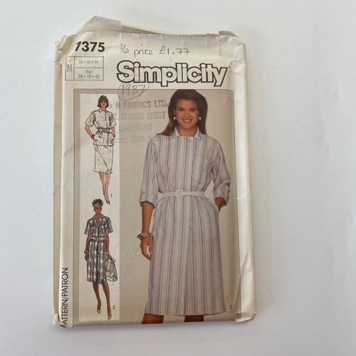 Simplicity 7375 sewing - 7375, pattern