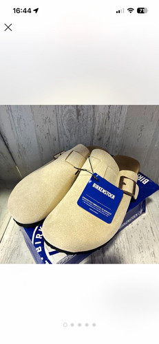 Birkenstock boston beige - boston,