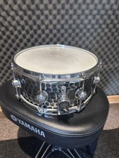 Natal - 12” x 7" Hand Hammered Steel Snare Drum, Tru-Tune Tension Rods, Tri-Thro