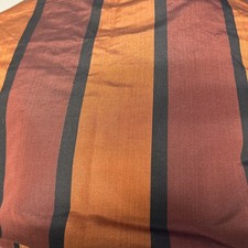 Malabar Silk Stripe Orange Red