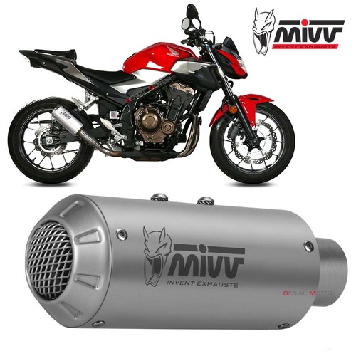 Mivv exhaust muffler mk3 inox - exhaust,
