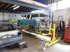 Hydraulic car rollover jig