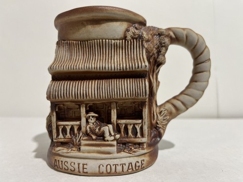 Swagman pottery mug aussie - swagman,