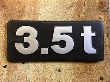 LEYLAND DAF LDV 400 REAR BADGE