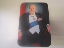 British Prime Minister Sir Winston Churchill Cookie Biscuit Tin Box Container