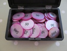 SET VINTAGE MOTHER OF PEARL