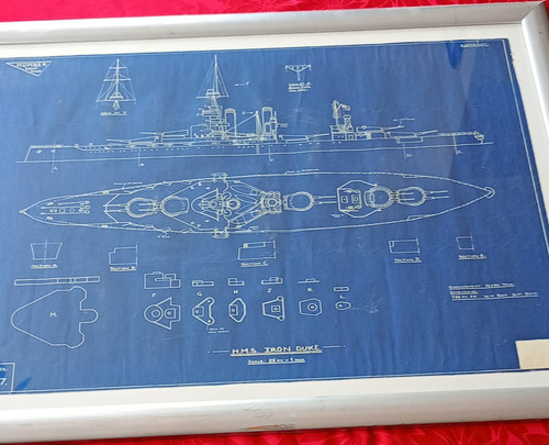 Humbrol hms iron duke - duke, paper
