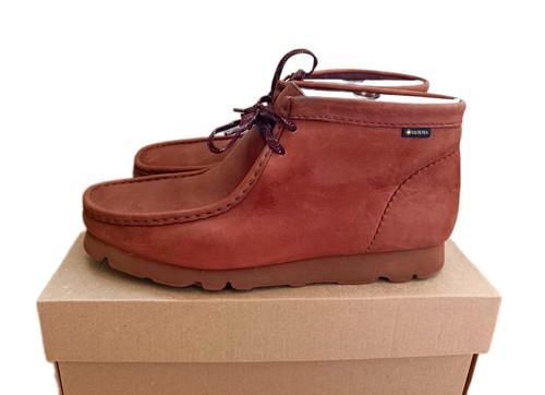 Clarks wallabee gtx dark tan - clarks,