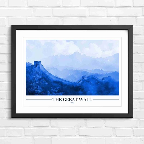 Chinese great wall mountains - chinese,