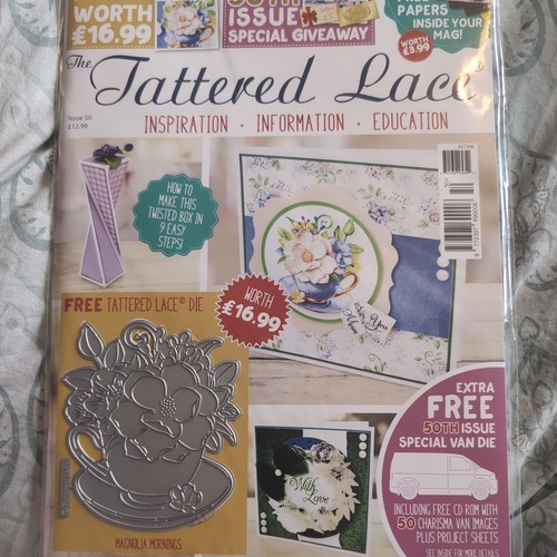 New tattered lace magazine - new,