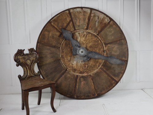 19thc clock tower face - tower, uk