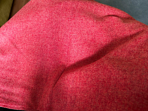 Vintage pink wool - , tweed