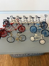 Model Bicycles Set Of 5
