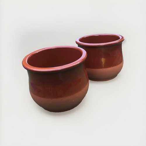 Small open top earthenware - 2, open-top