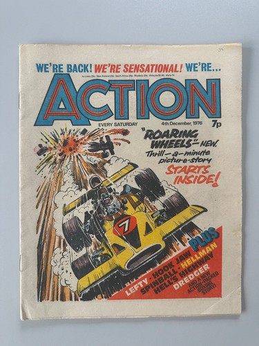 Action comic december 4th 1976 - comic,