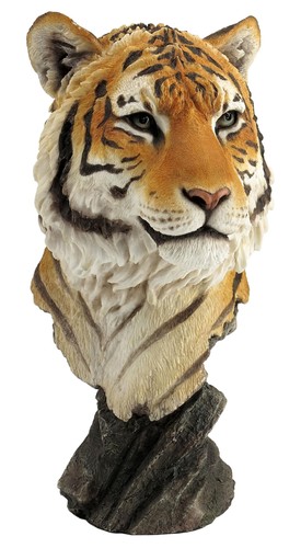 Tiger head bust - tiger,