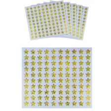 1-5000 Gold Star Stickers, Teacher Reward Office