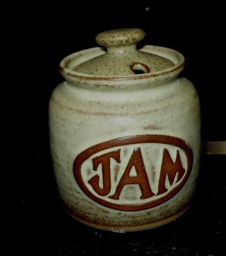 Tremar pottery jam pot - tremar,