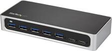 StarTech 7 Port USB-C Hub with Fast Charge Port - 5 x USB-A 2 x USB-C