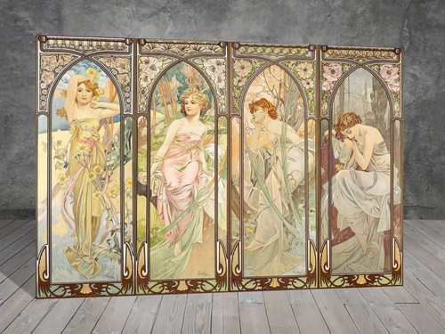Alphonse mucha times day - mucha,