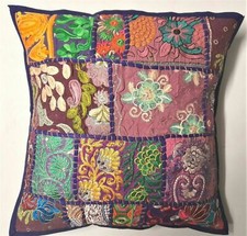 Indian 20"Square Purple