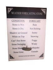 weather forecasting stone