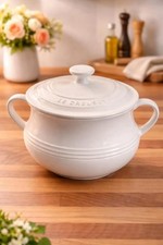 Le Creuset 4L White Bean Pot