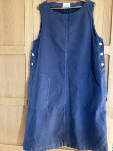 Toast thick cotton pinafore - toast,