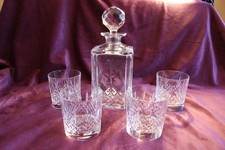 4 x  Edinburgh Crystal Cut